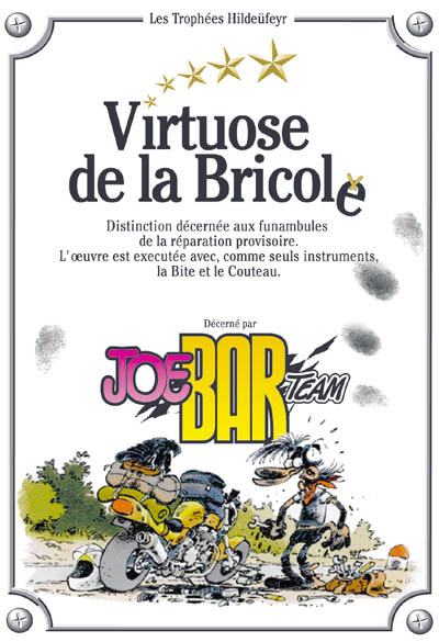 carte invitation joe bar team